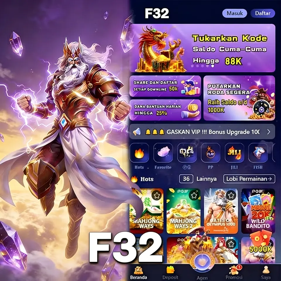 f32 Masuk - f32 Resmi